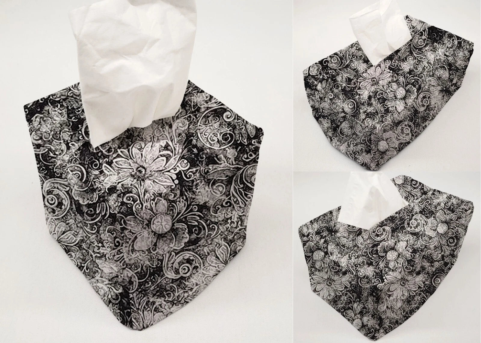 Floral Garden Tissue Box Cover (3 Colors Available) | eBay
