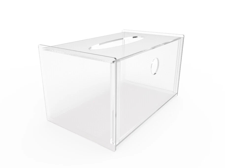 Tissue Box Holder Clear Acrylic Facial Tissue Dispenser Box Cover Napkin Holder | eBay