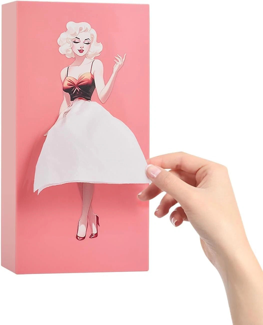 Funny Skirt Tissue Box Cover - Vintage Classy Cute Lady Skirt Box Holder | eBay