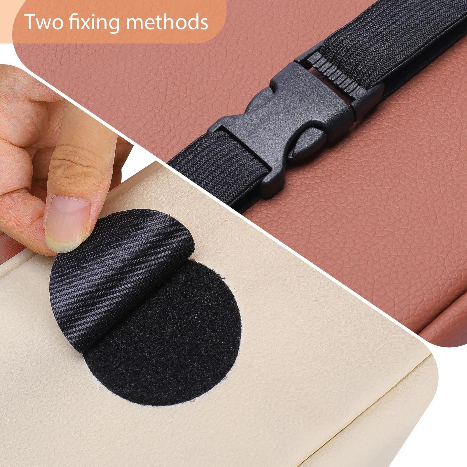 Elegant Beige PU Leather Car Tissue Box Holder 9.5" x 3.9" x 5.5" 120 Sheets | eBay