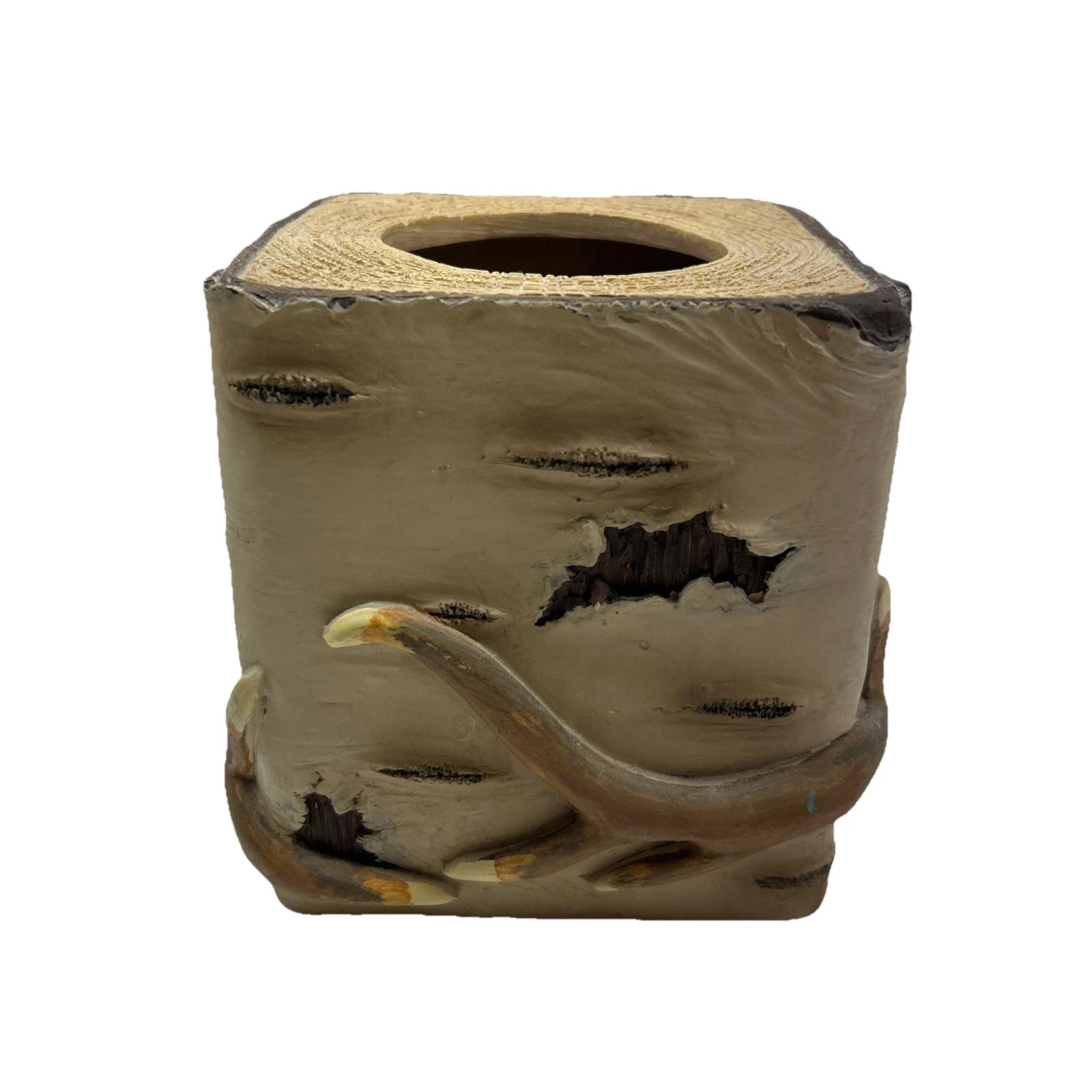 Square Deer Hunting Antler Theme Kleenex / Tissue Box Cover VGC | eBay