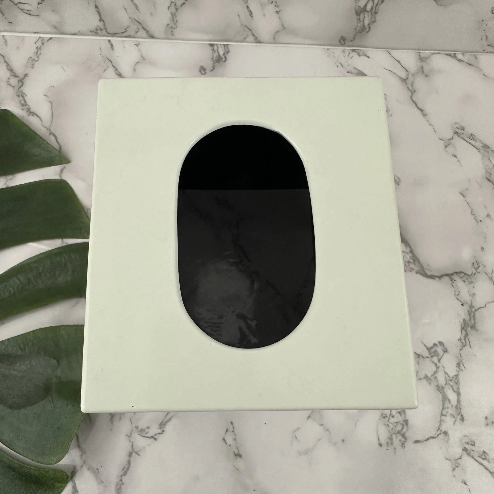 Vintage 90s Tissue Box Cover Cream Gold Butterfly Iris Flowers Cottage Decor | eBay