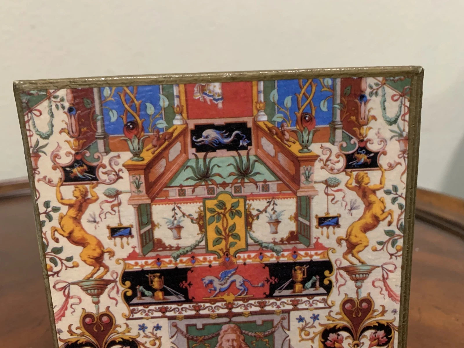 Marye- Kelley Neoclassical Decoupage Square Tissue Box Cover | eBay