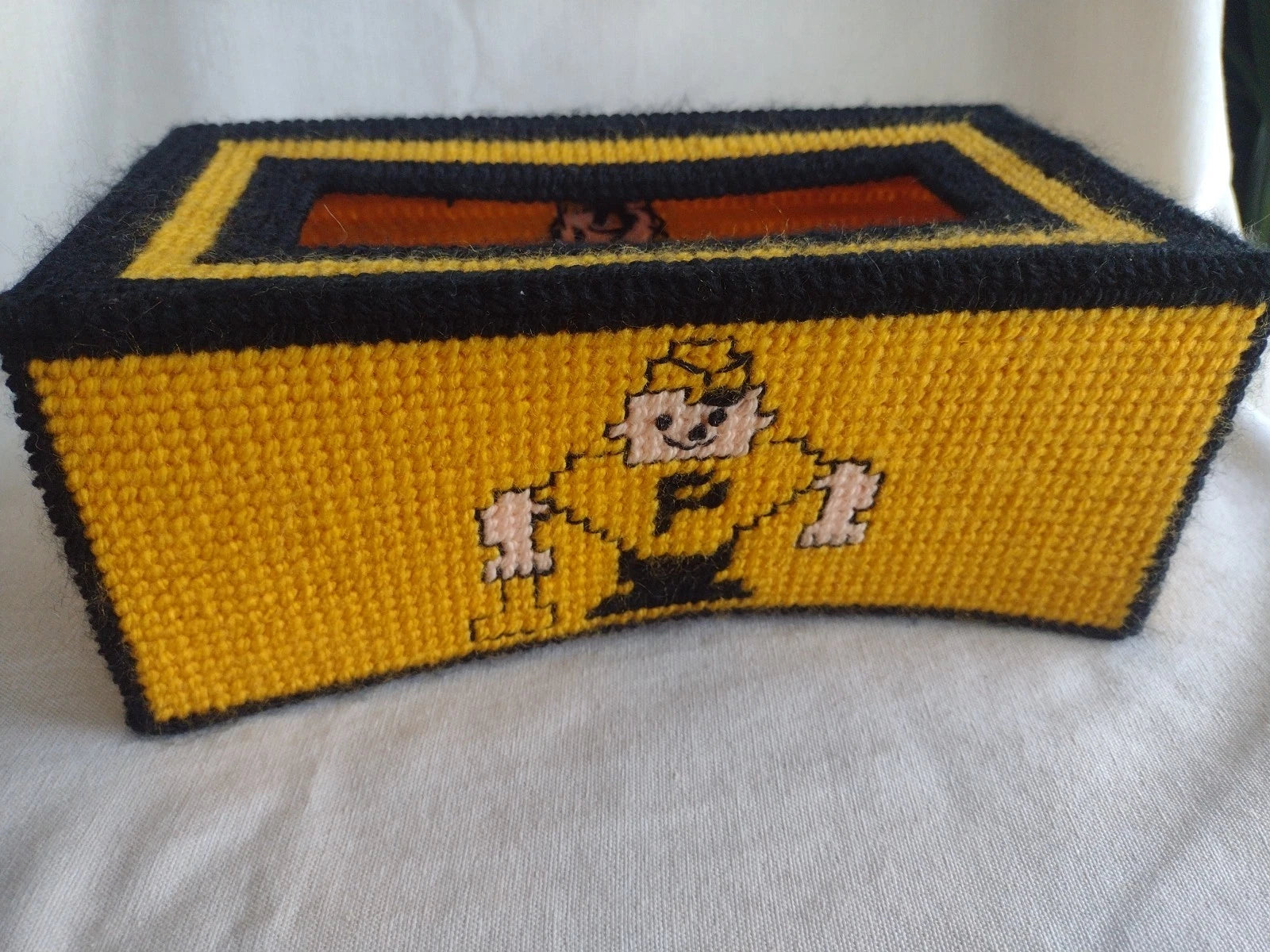 Pair of Vintage Purdue Boilermakers Homemade Tissue Box Covers | eBay