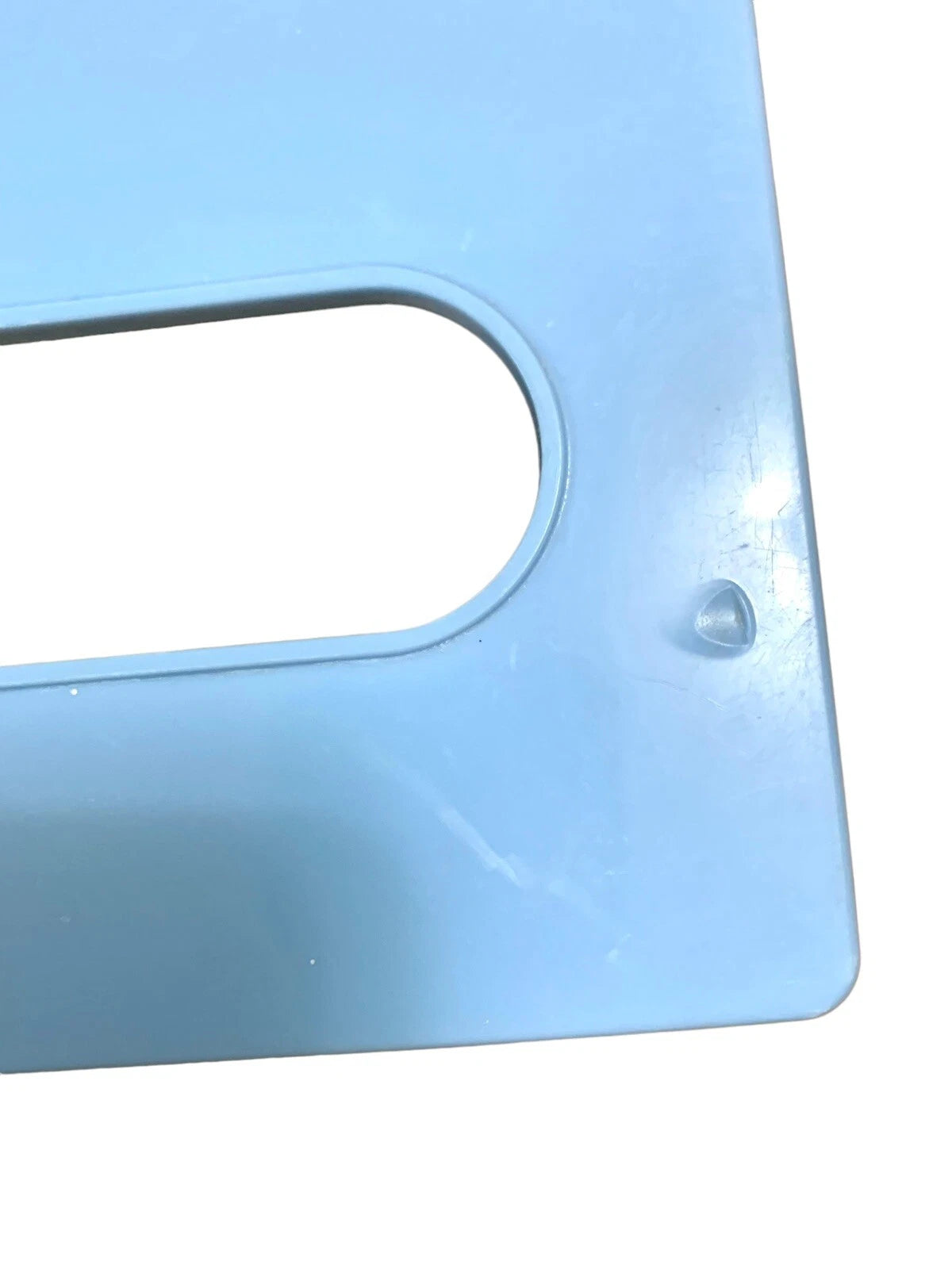 Vintage Tissue Box Holder Cover Acrylic Plastic Light Blue Rectangle | eBay