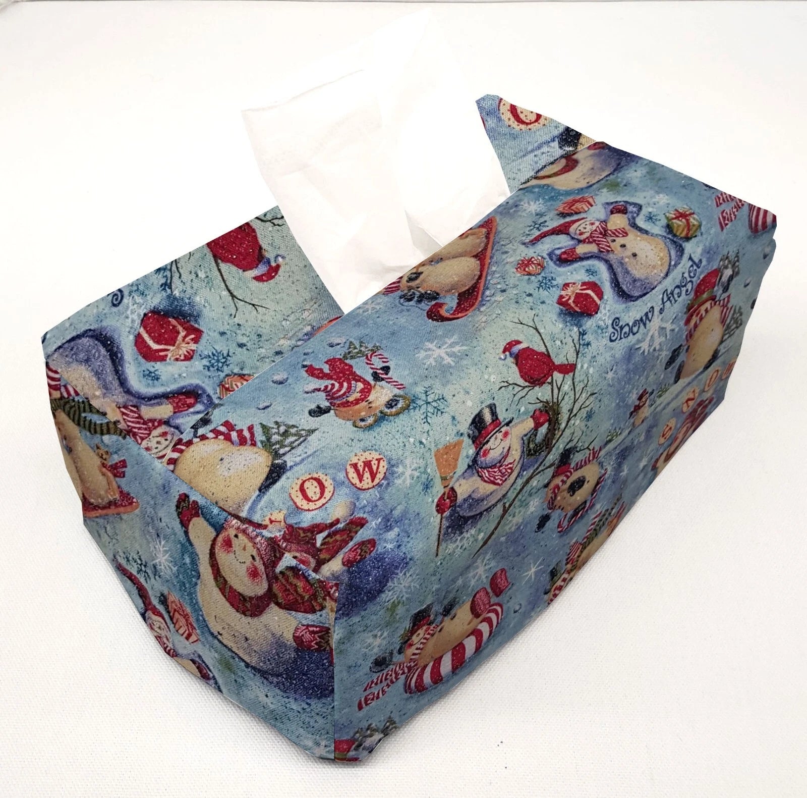Christmas Tissue Box Cover (7 Patterns Available) | eBay