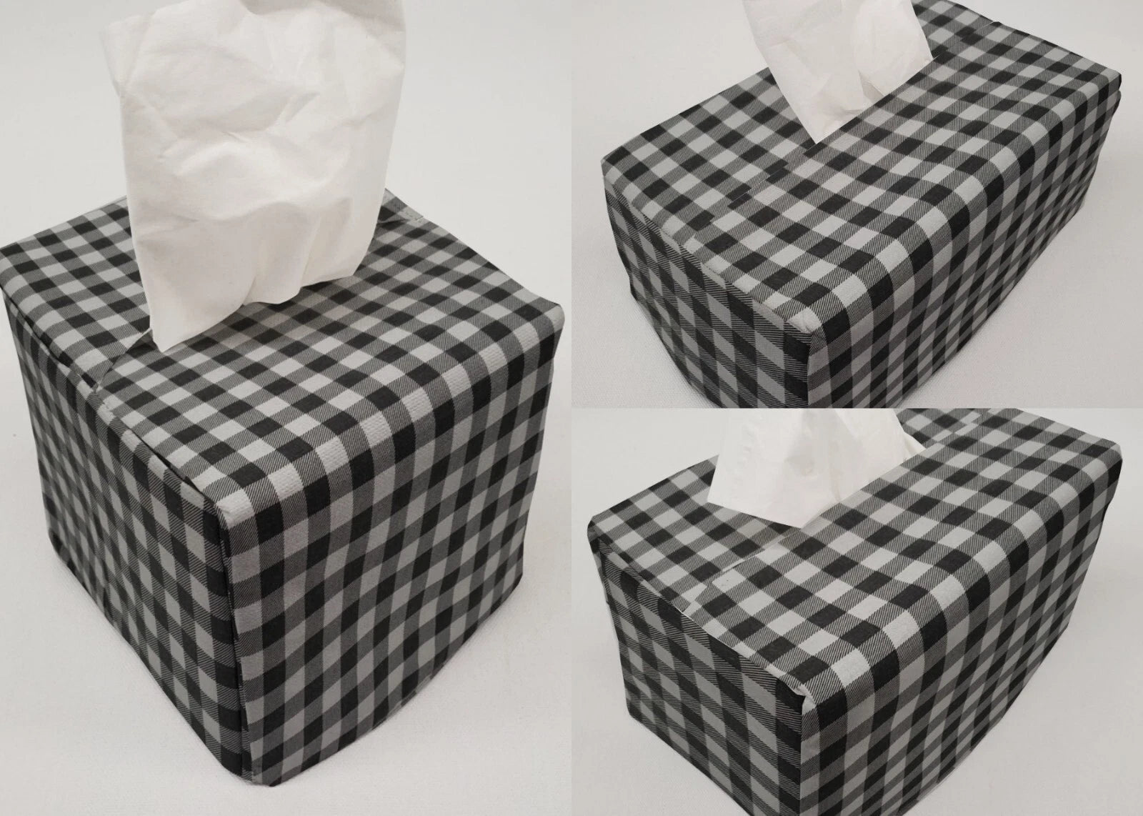 Buffalo Check Plaid Tissue Box Cover (6 Colors Available) | eBay