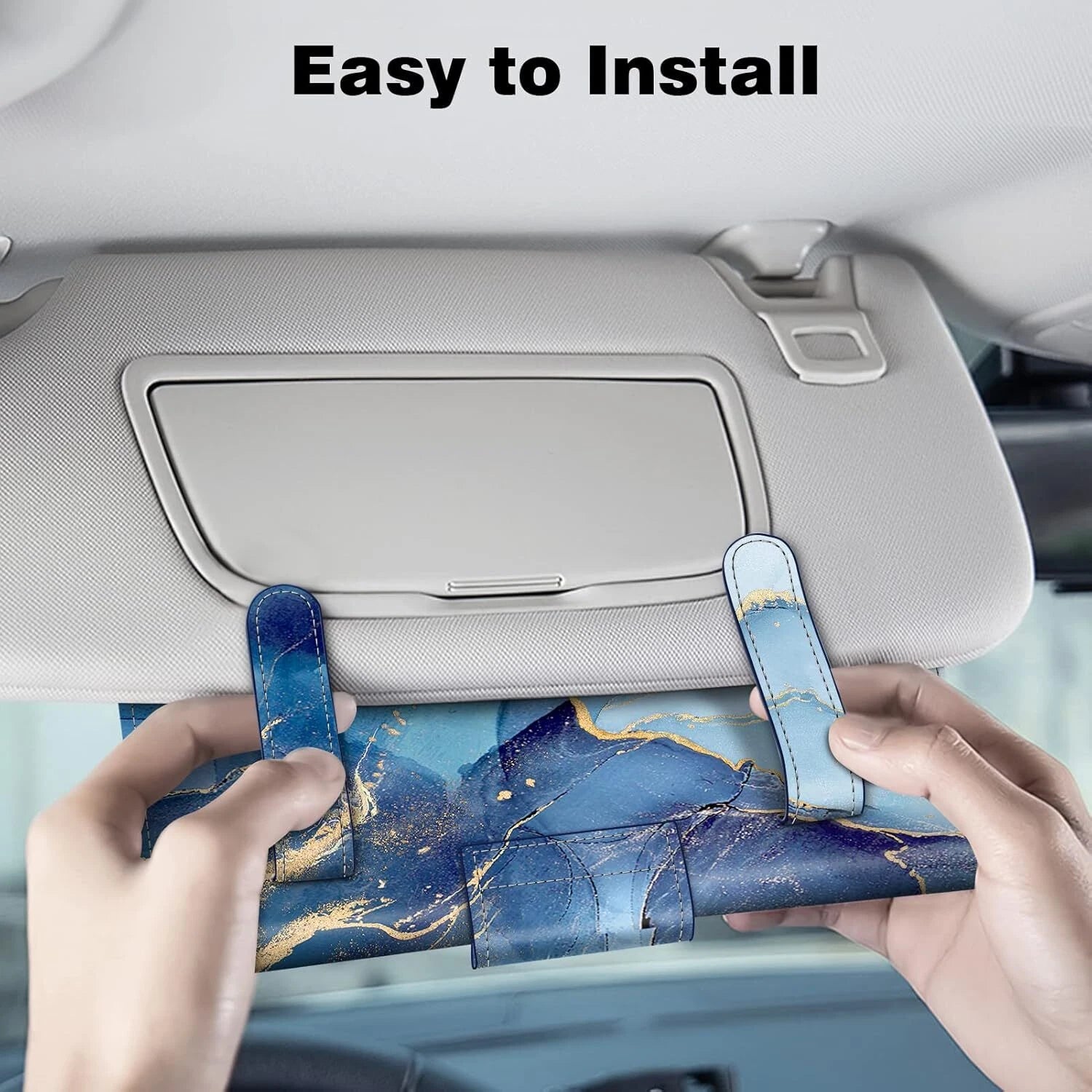 Car Visor Tissue Holder Sun Visor Napkin Holder Mask Holder Backseat Tissue Box | eBay