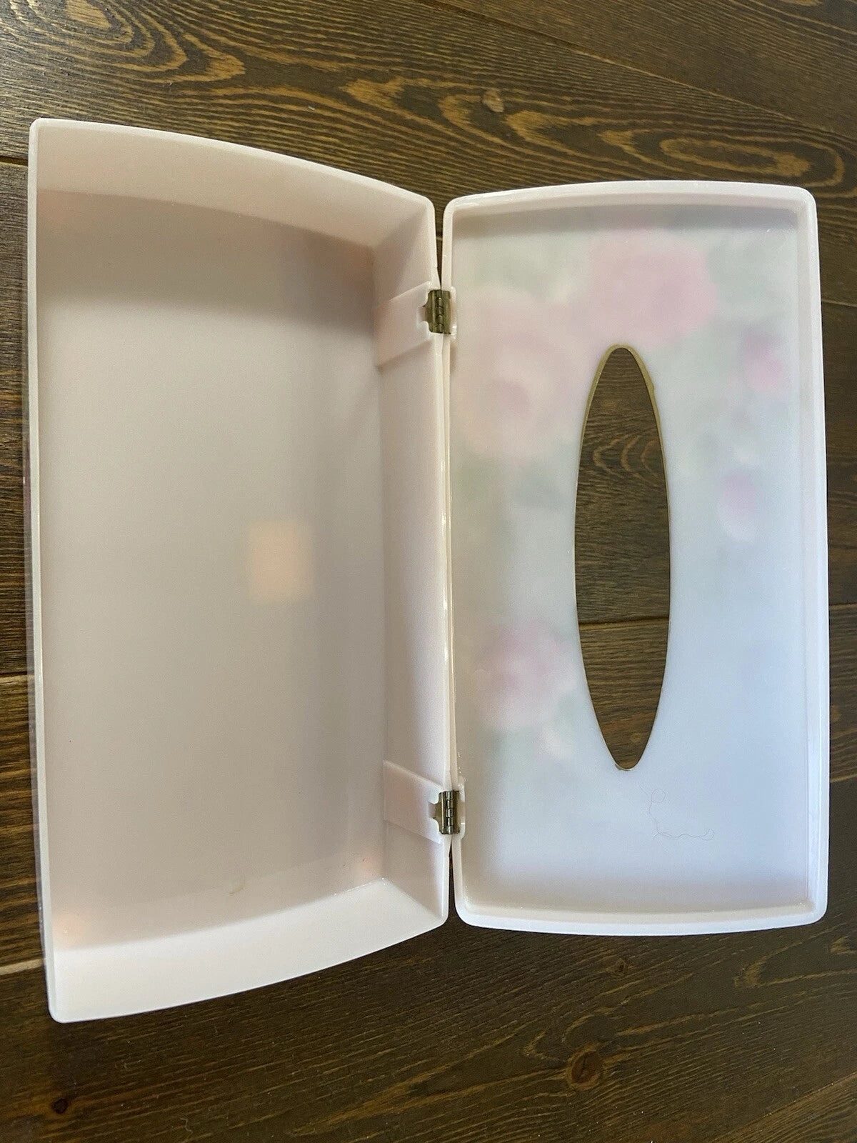 Vintage Mitchell Gould MCM Tissue Kleenex Box Cover Pink Painted Roses ORIGINAL | eBay