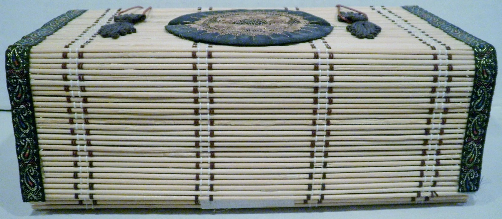 Rectangular Reed Tissue Box Cover | eBay