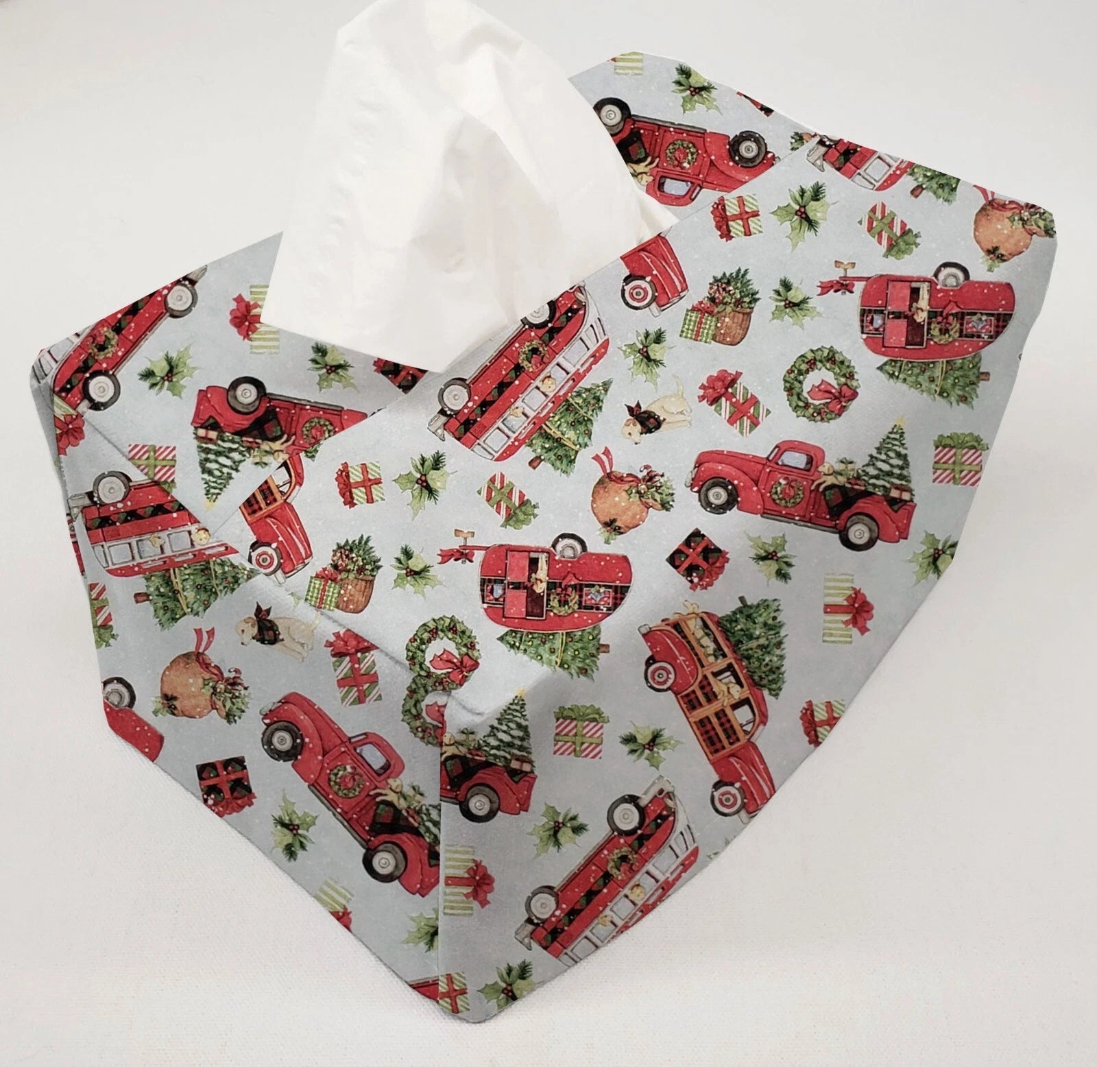 Christmas Tissue Box Cover (7 Patterns Available) | eBay