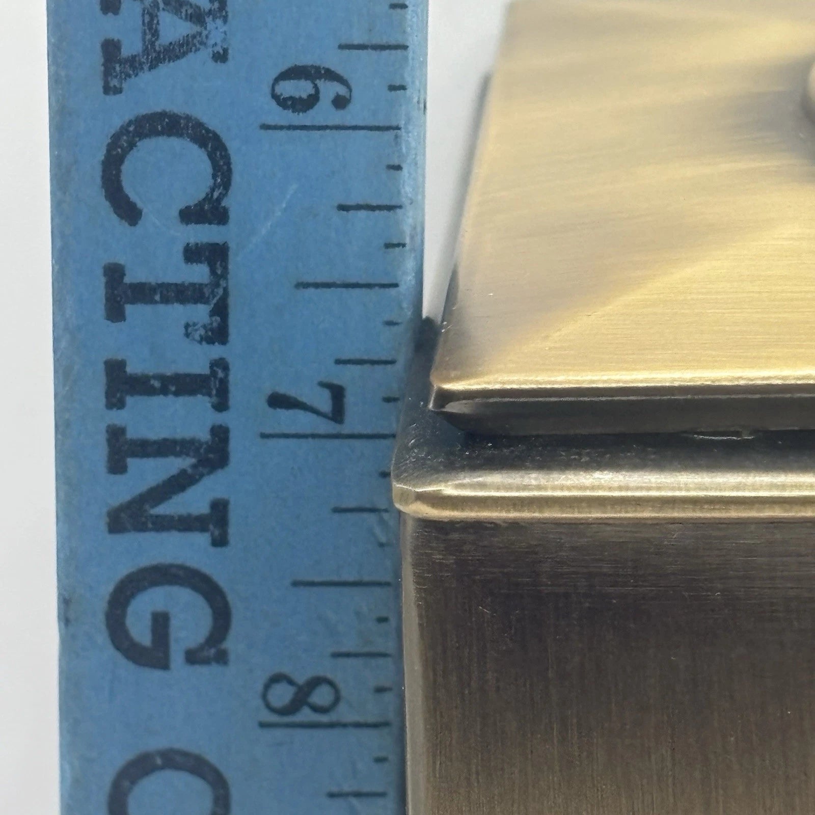 Bronze Finish Tissue Box Cover Vintage Modern by Thomas O'Brien. Embossed vines | eBay