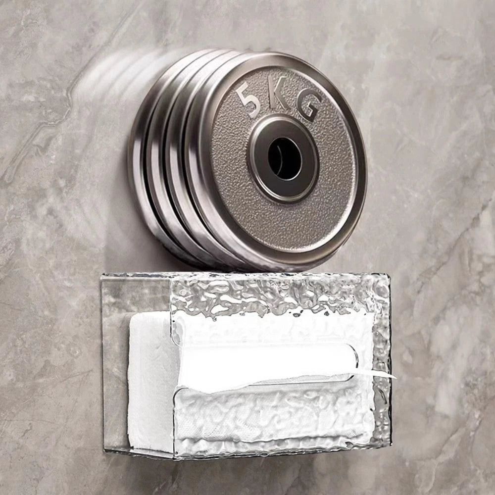 Tissue Box Paper Holder Dispenser Storage Case Wall Mounted Kitchen Bathroom | eBay