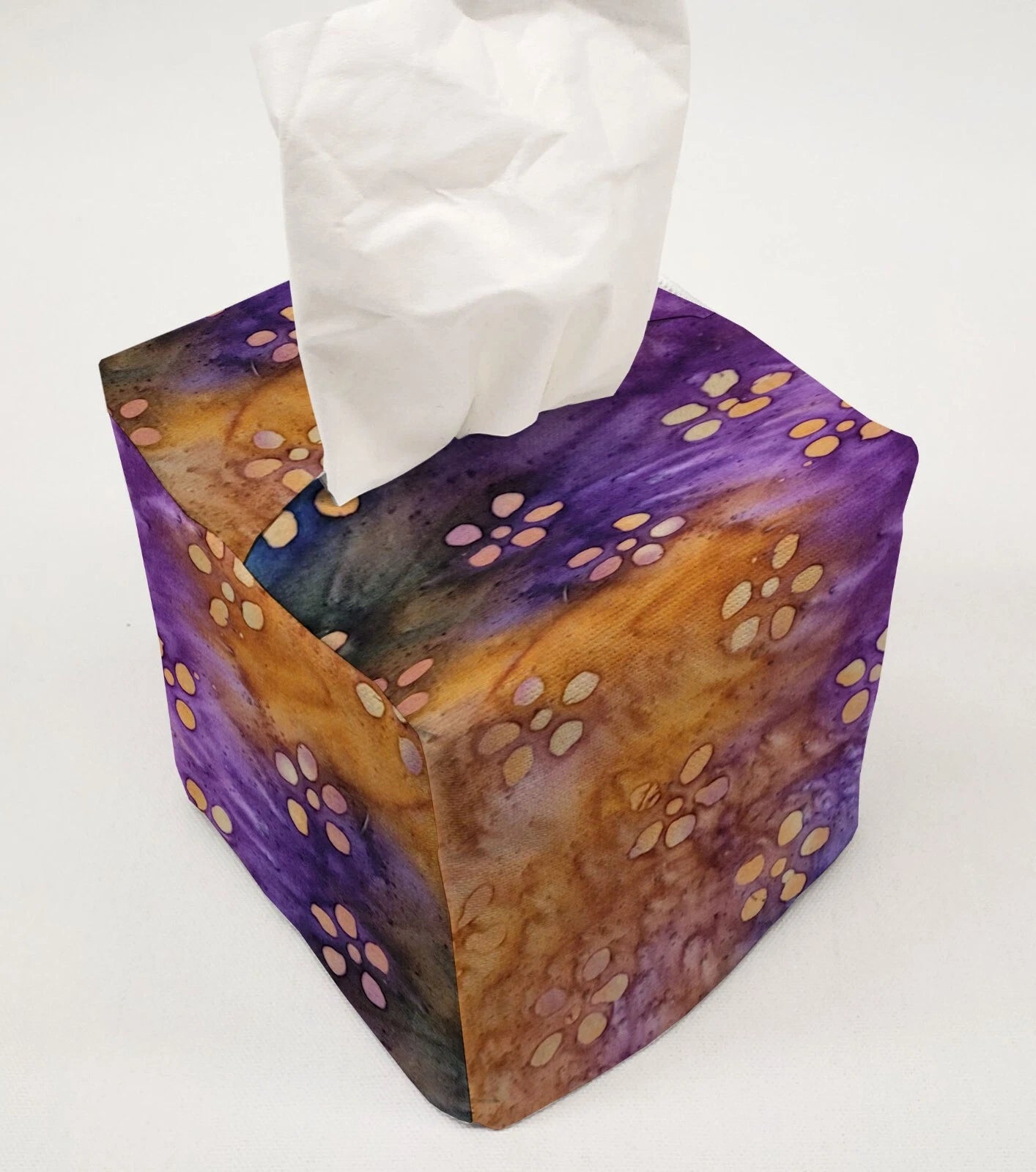 Batik Tie Dye Tissue Box Cover | eBay