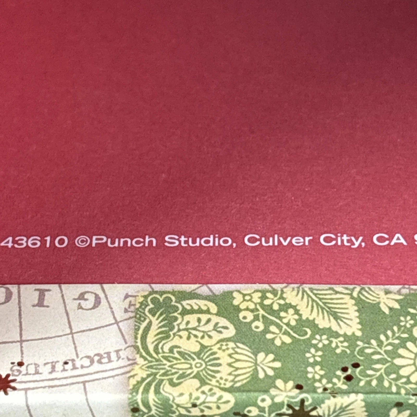 Punch Studio Christmas Tissue Box Cover Square Old World Santa Victorian Tree | eBay