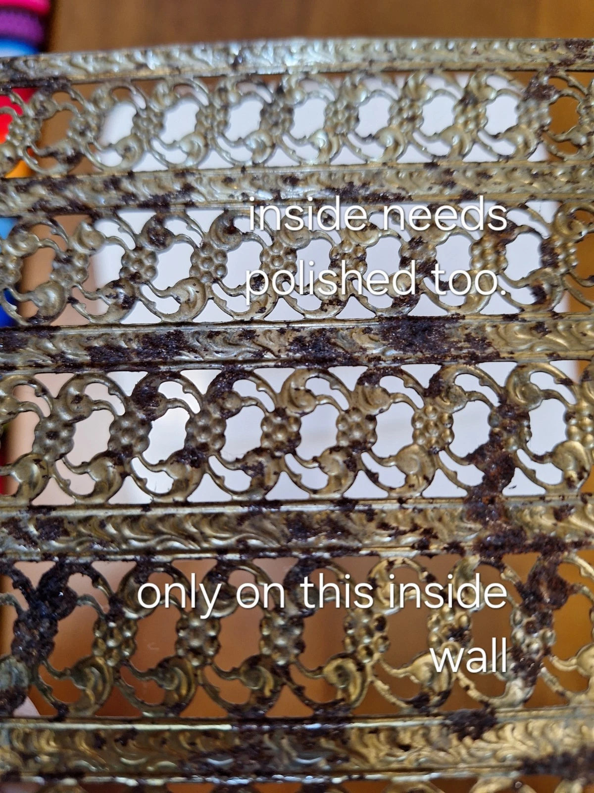 Vtg. Gold Brass Flower Hollywood Regency Tissue Box Cover~MCM Retro~1960's~#4065 | eBay