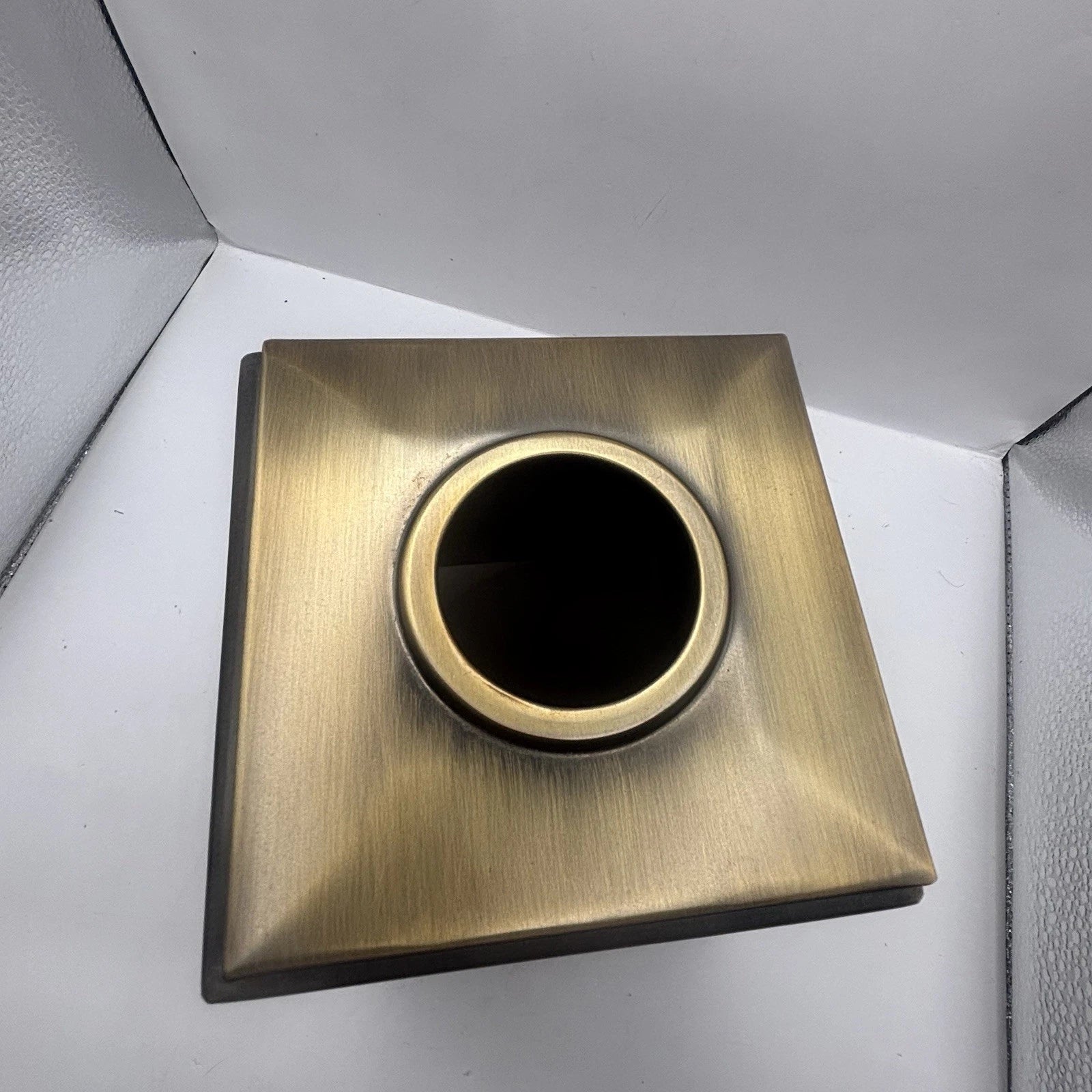 Bronze Finish Tissue Box Cover Vintage Modern by Thomas O'Brien. Embossed vines | eBay