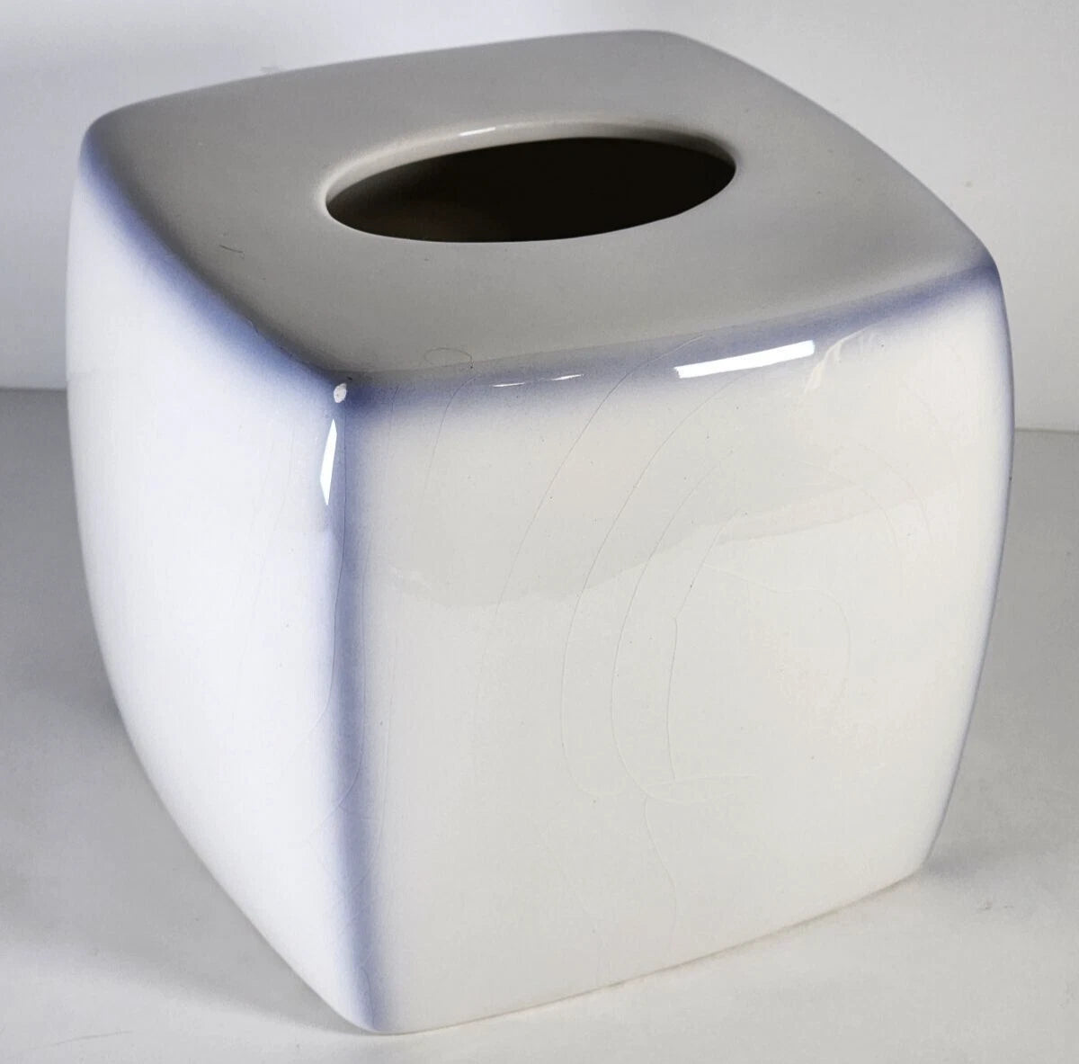 Ceramic Square Tissue Box Cover Holder Facial Accessories Bath room Kleenex Box | eBay