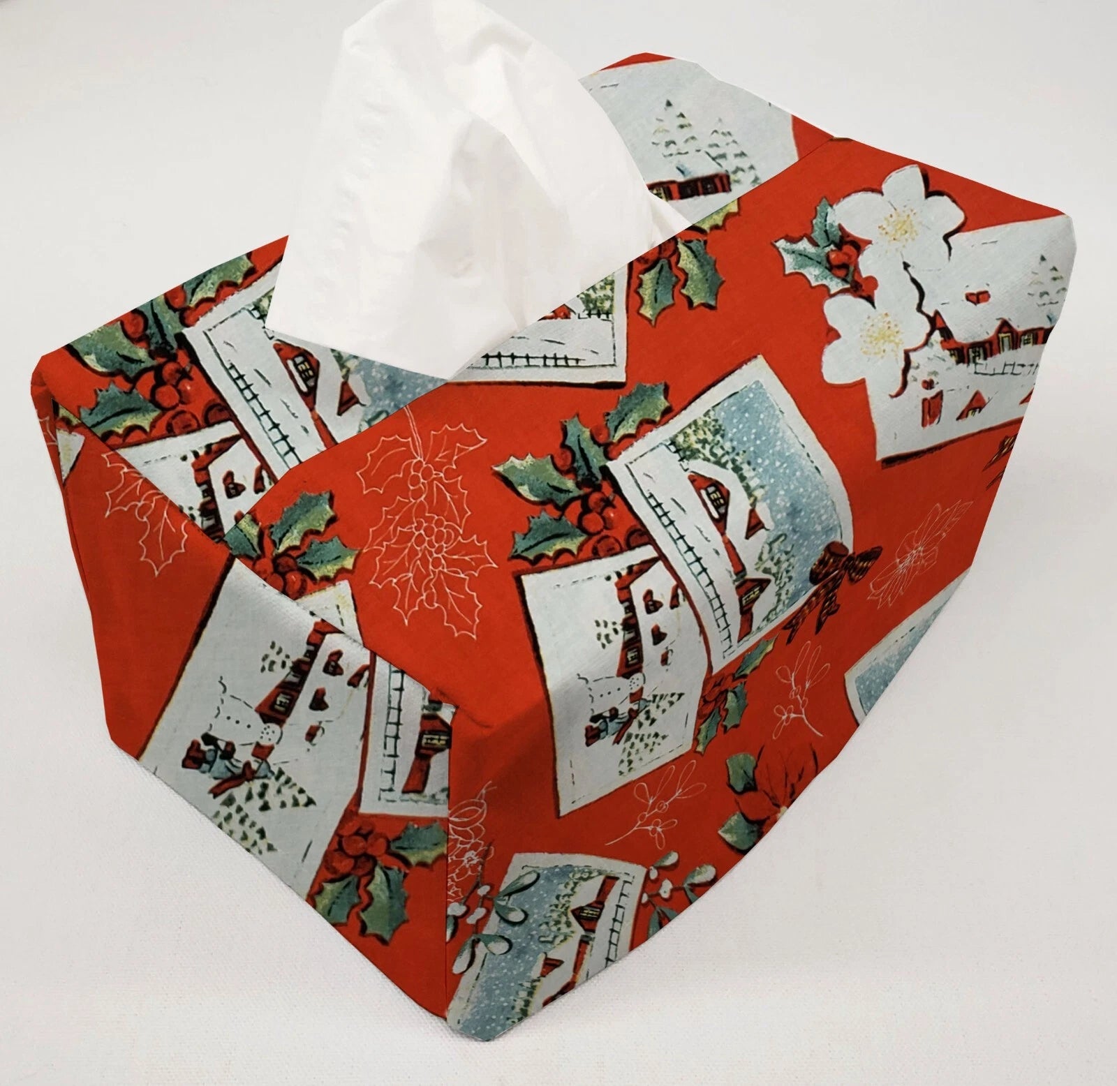 Christmas Tissue Box Cover (7 Patterns Available) | eBay