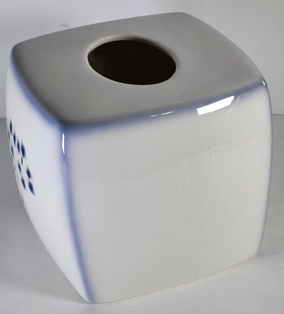 Ceramic Square Tissue Box Cover Holder Facial Accessories Bath room Kleenex Box | eBay