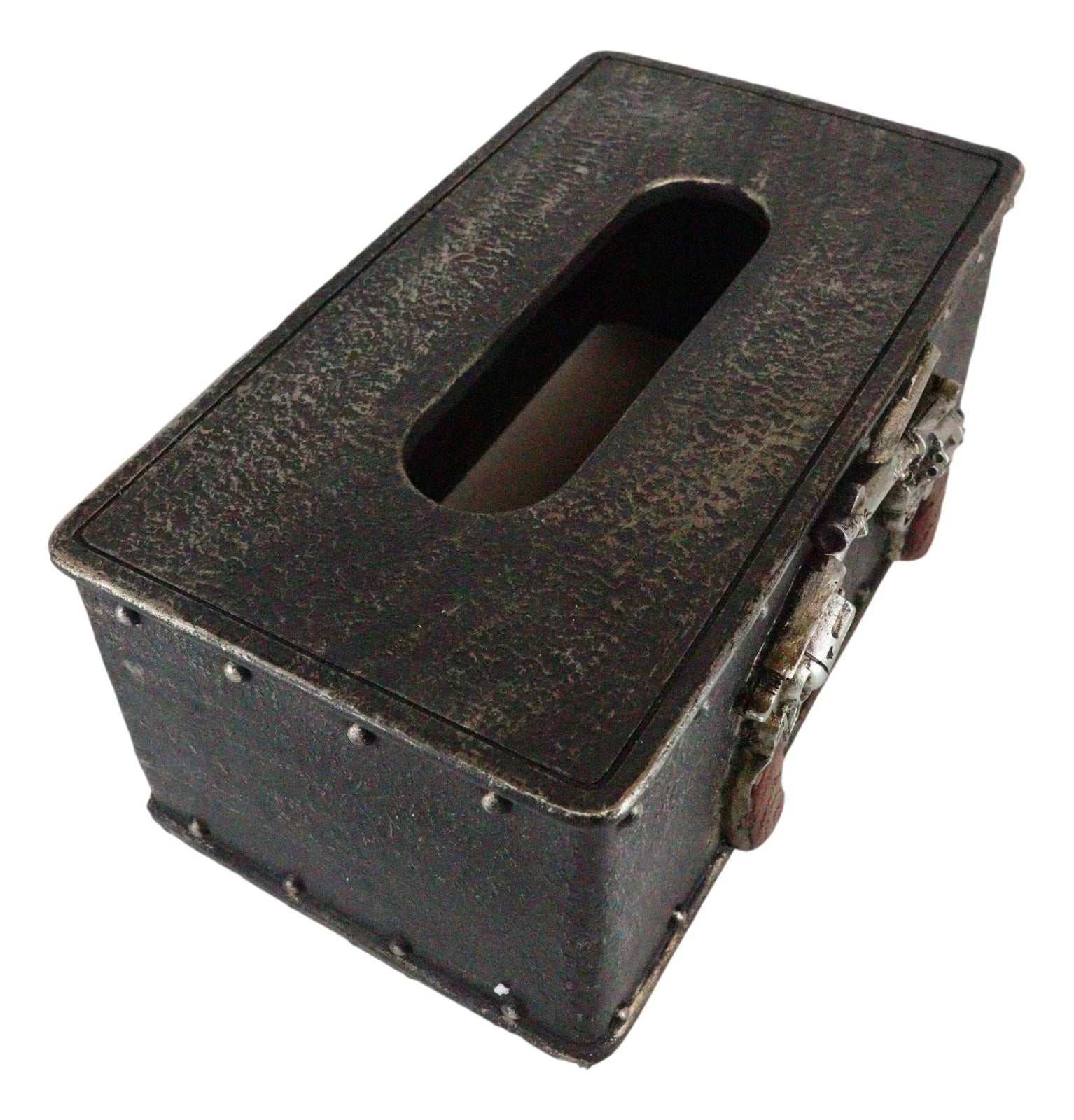 Rustic Western Cowboy Crossed Pistol Revolver Guns Tissue Box Cover Home Decor | eBay