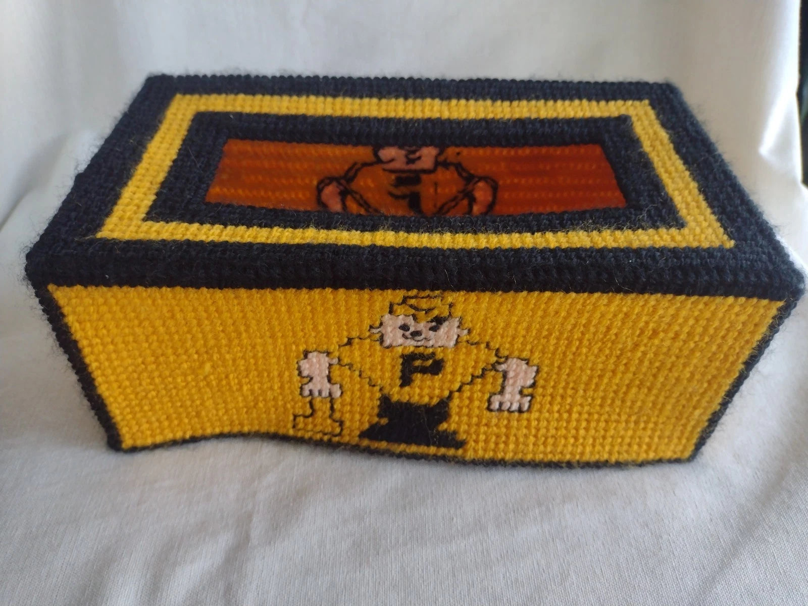 Pair of Vintage Purdue Boilermakers Homemade Tissue Box Covers | eBay