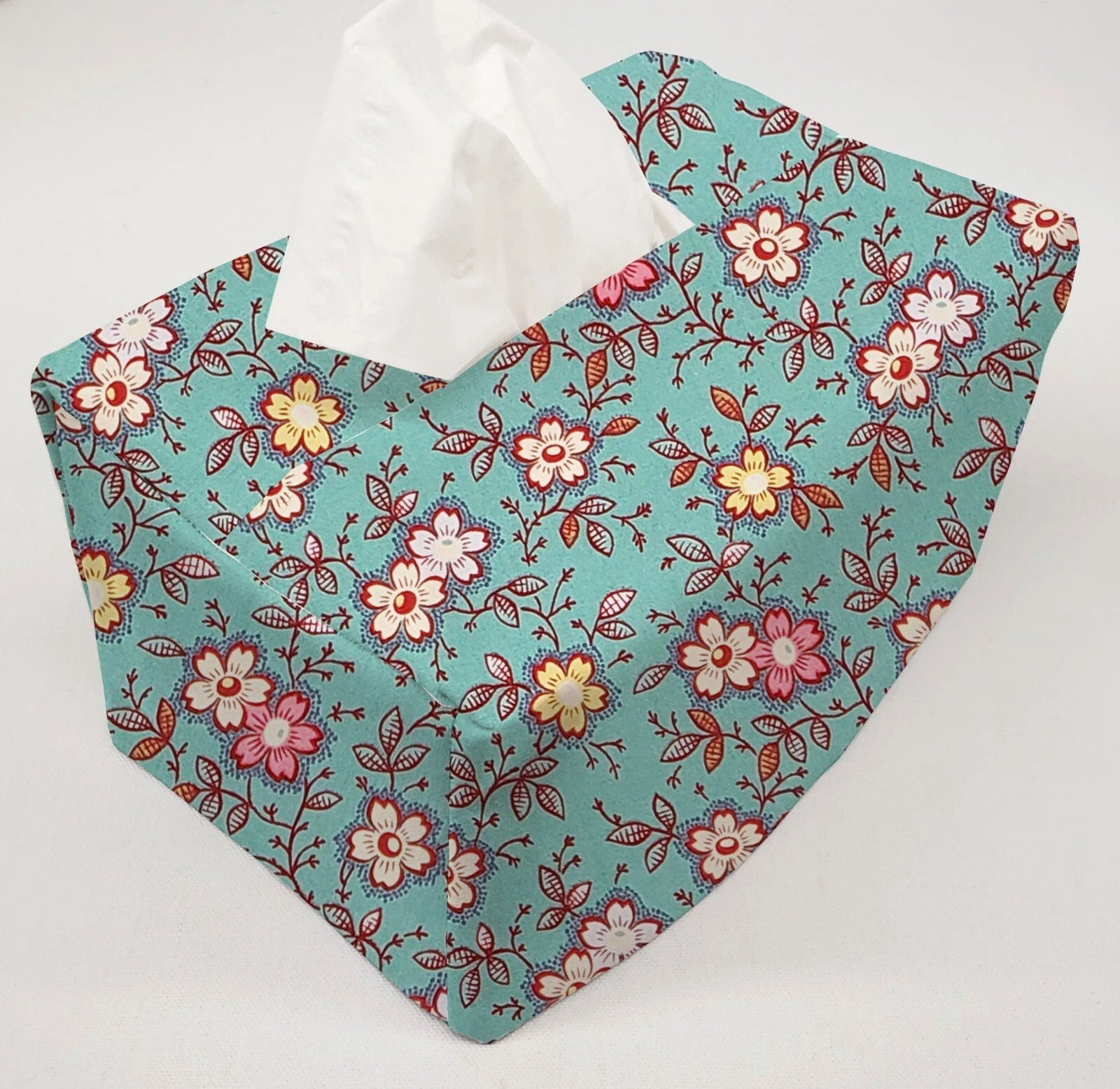 Spring Flowers Tissue Box Cover (4 Colors Available) | eBay