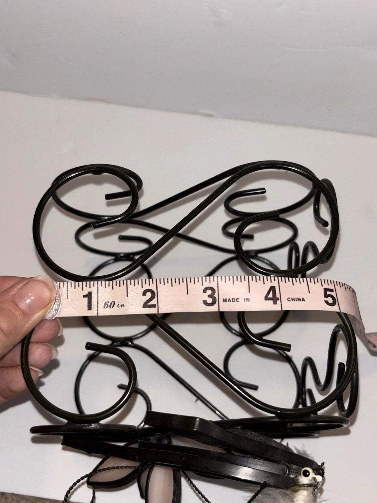 Wire Stained Glass Tissue Box Holder Candle Holder Fly Fishing | eBay