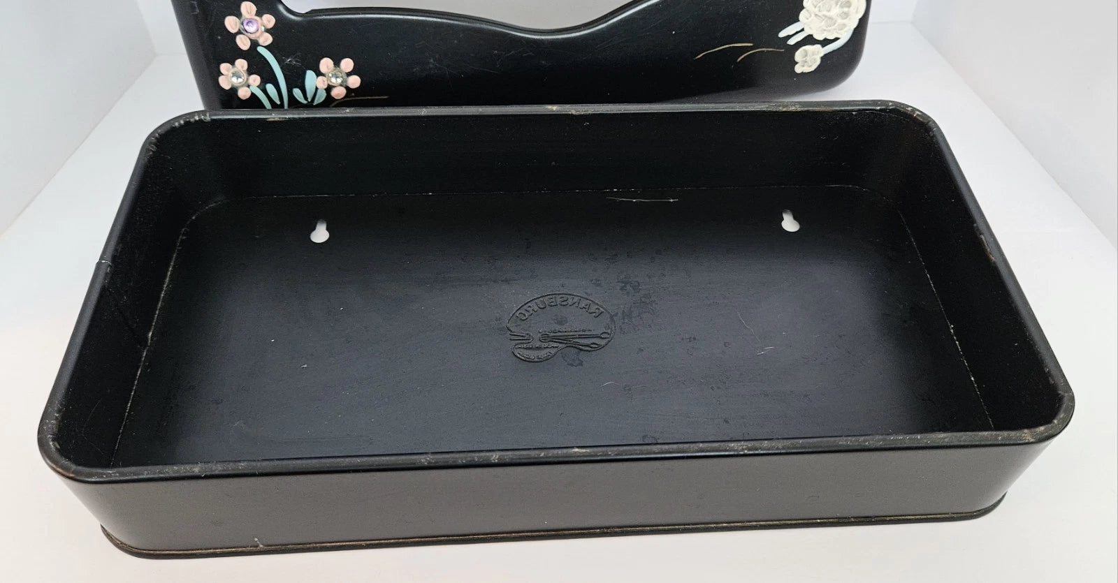 VTG Ransburg Metal 1950's Poodle French Coiffeur Tissue Box Holder. Wall/Counter | eBay