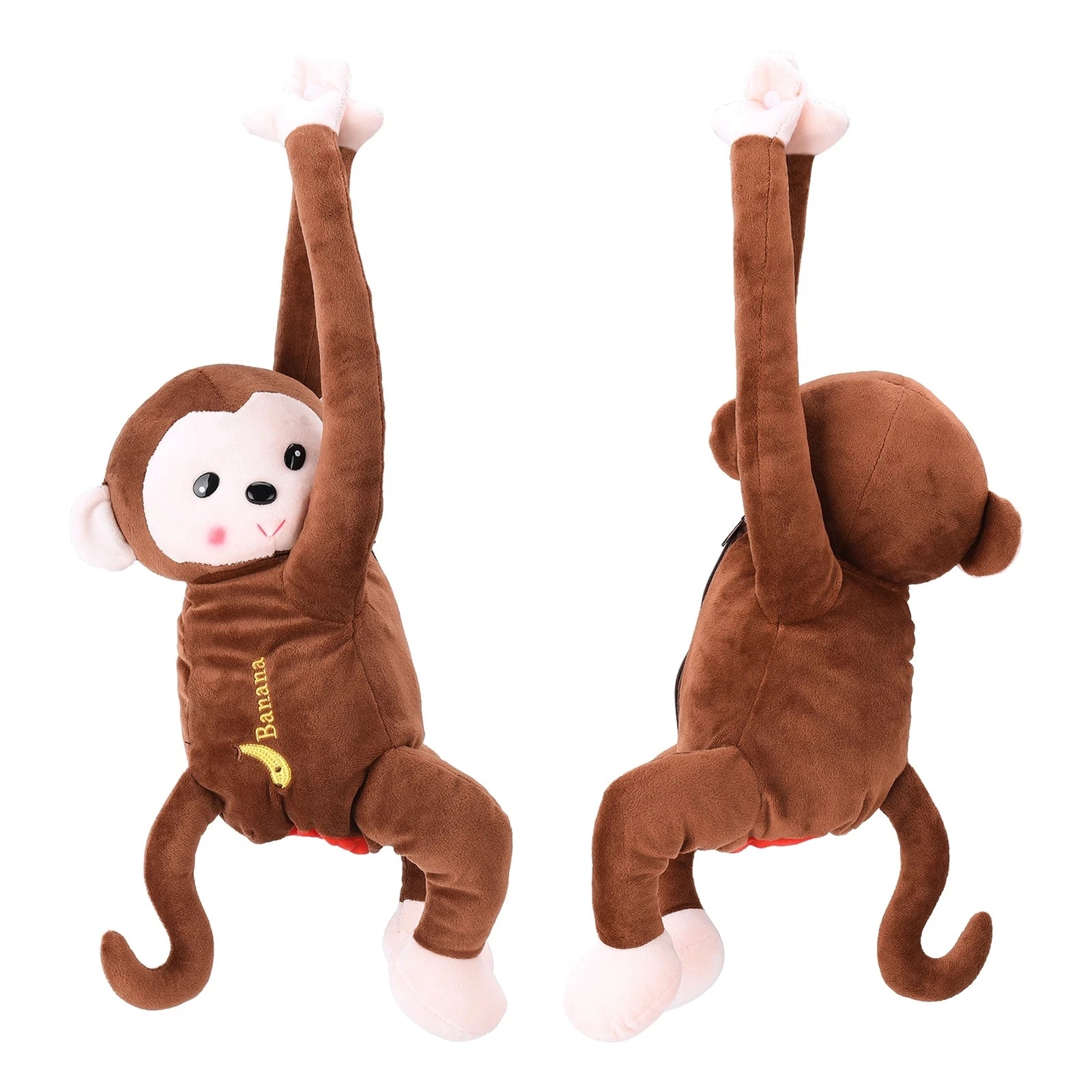 Cute Monkey Hanging Tissue Box For Car Home Office Decor SKI | eBay