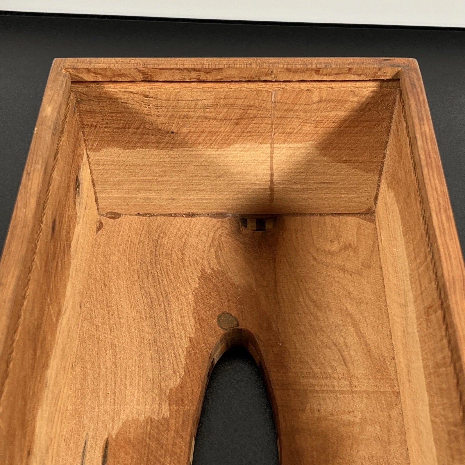 EBONY AND LEMON WOOD LATTICE TISSUE BOX COVER | eBay