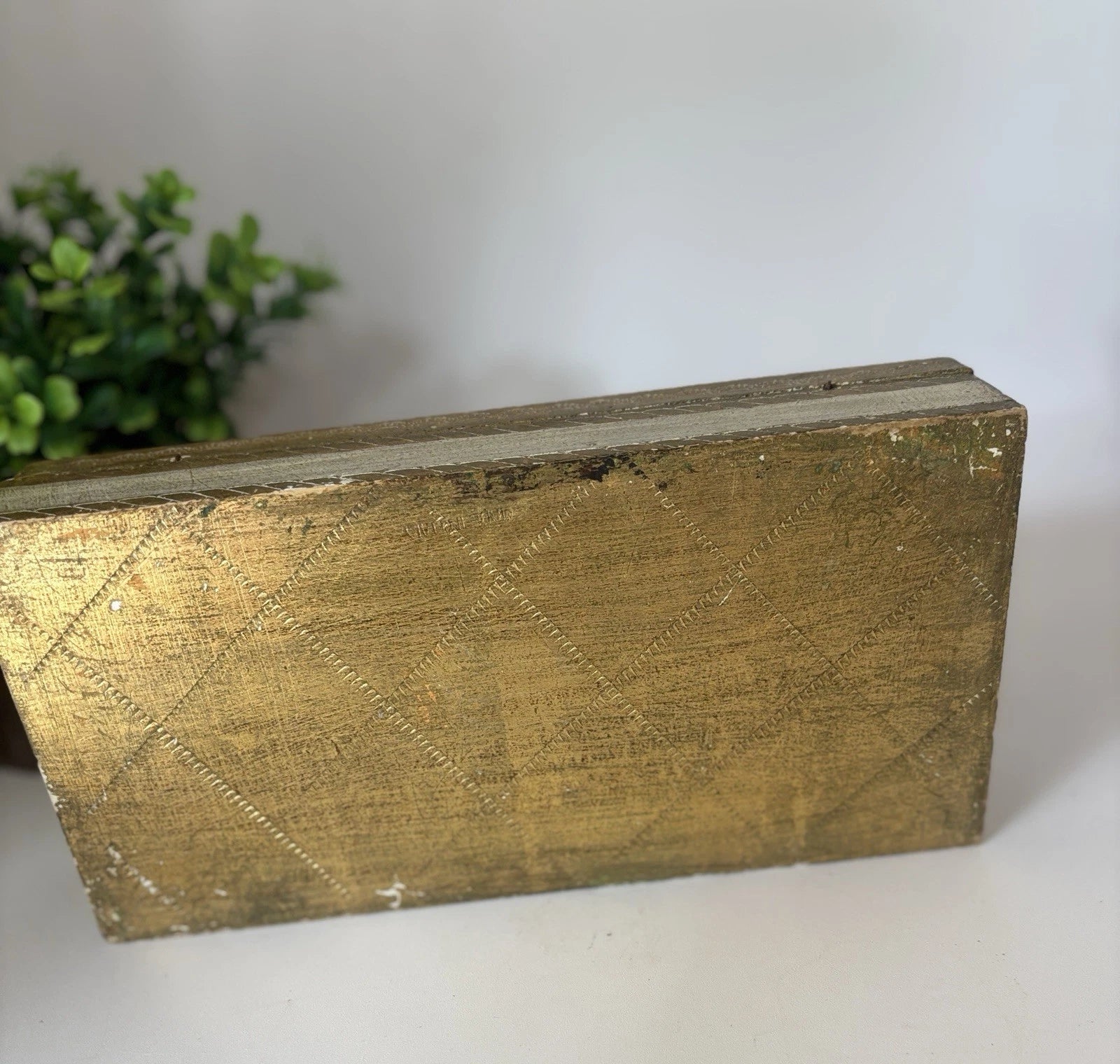 Florentine Rectangle Tissue Box Holder Vintage Made In Italy | eBay
