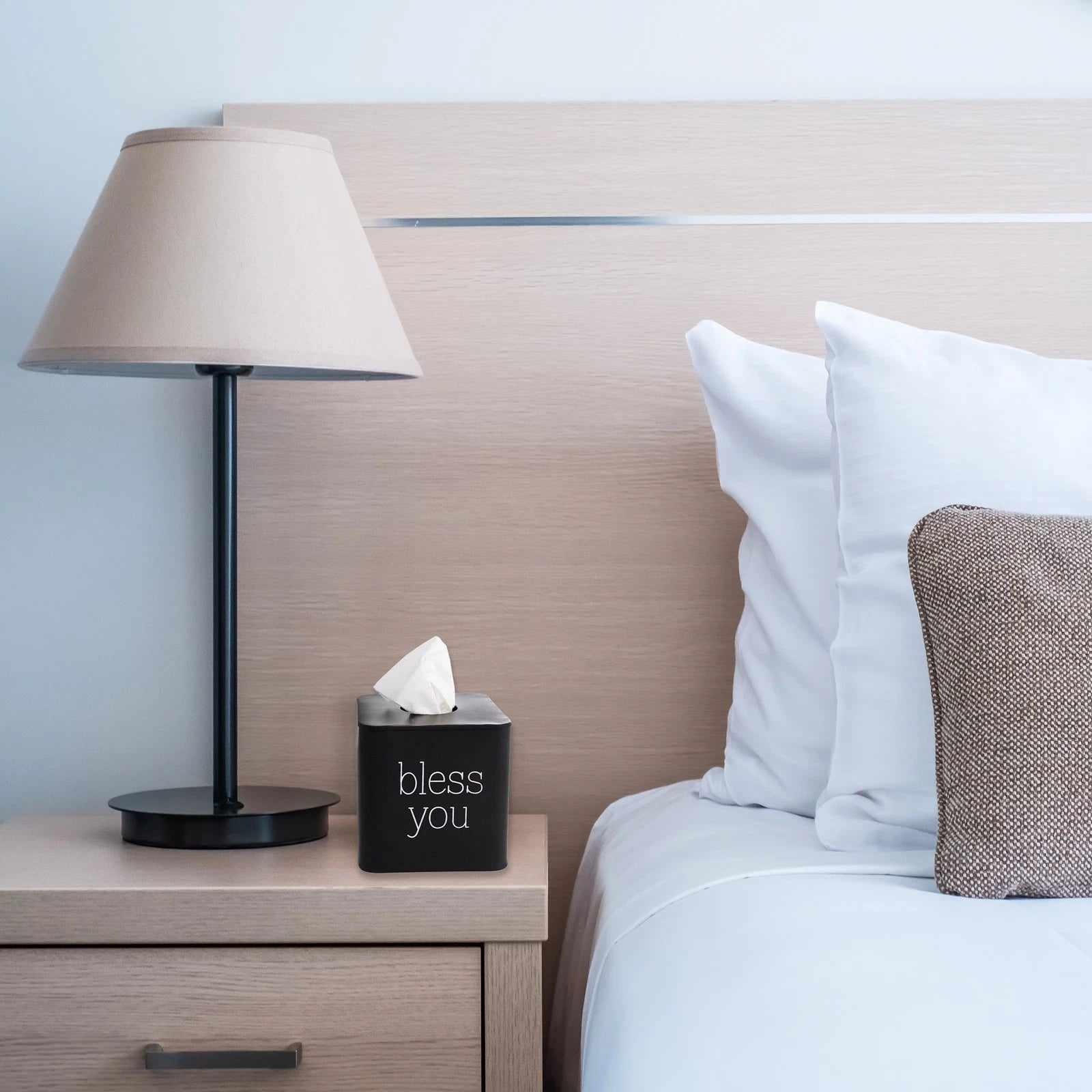 Square Tissue Box Cover; Modern Farmhouse Enamelware Holder | eBay