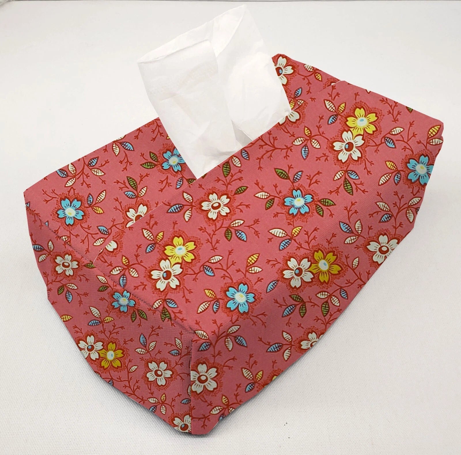 Spring Flowers Tissue Box Cover (4 Colors Available) | eBay