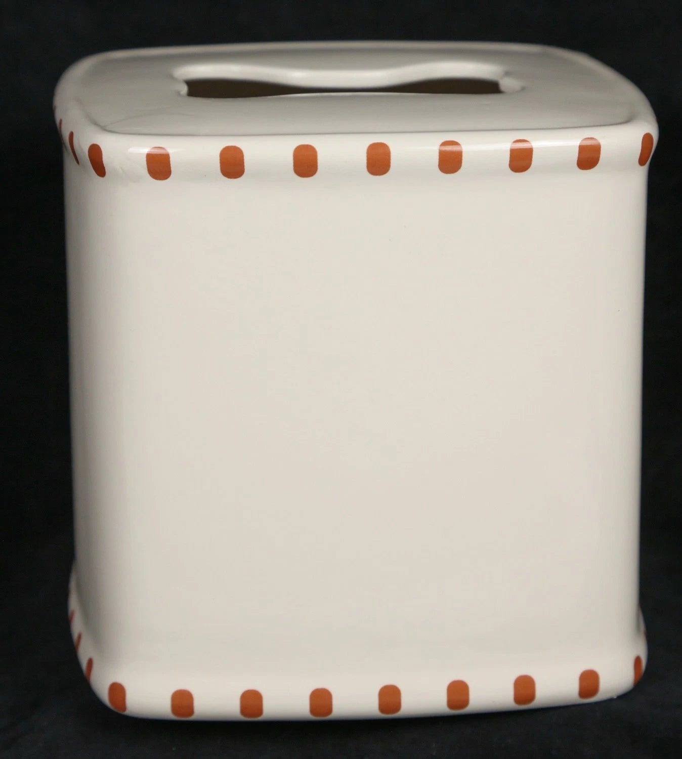 Ceramic “Dogs on Parade” Tissue Box Cover Square #13688E Avanti Linens Frenchie | eBay