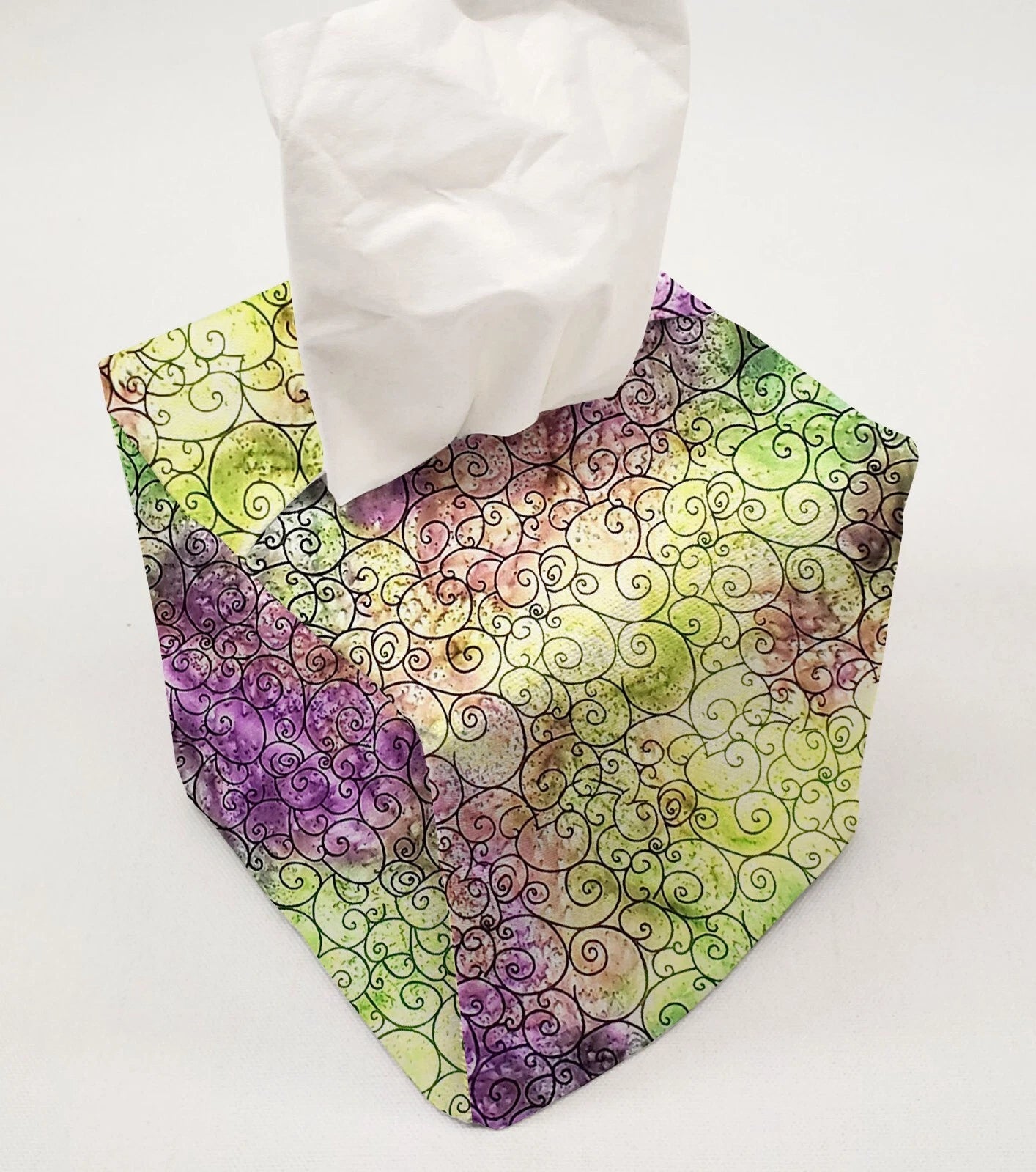 Batik Tie Dye Tissue Box Cover | eBay