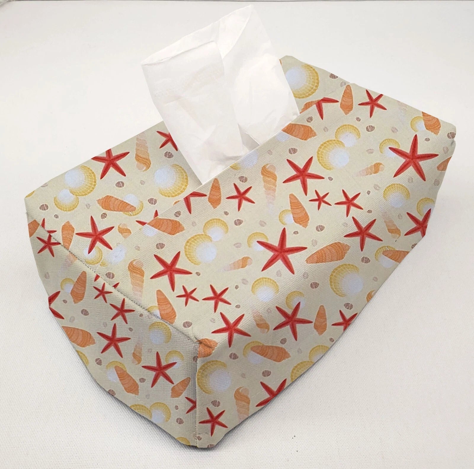 Beach Seaside Tissue Box Cover (2 Patterns Available) | eBay