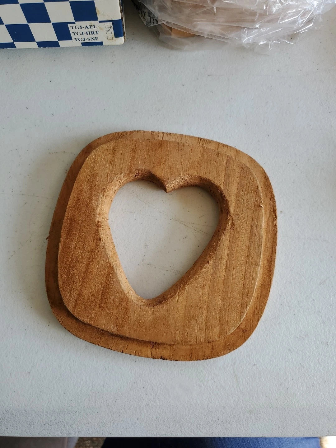 Brand New Vintage Heart Tissue Basket Holder Box Tgj Square With Box | eBay