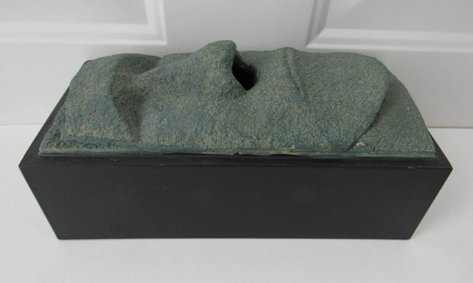 ROTARY HERO MOAI TIKI TISSUE BOX COVER DISPENSER EASTER ISLAND RUDY FACE HOLDER | eBay