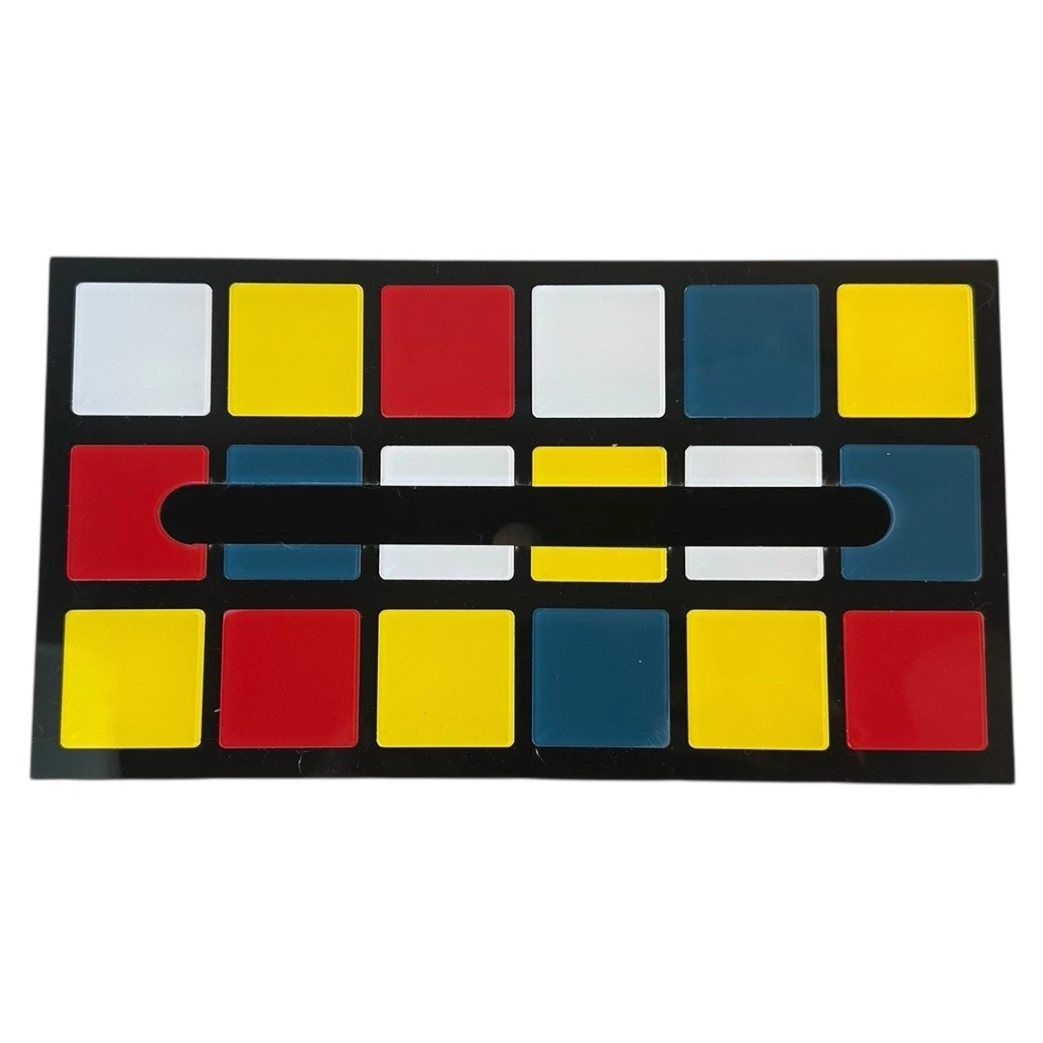 Rubix Cube Tissue Box Cover Standard 5-1/4 x 9-7/8 x 4-7/8" Magnetic Closure NEW | eBay