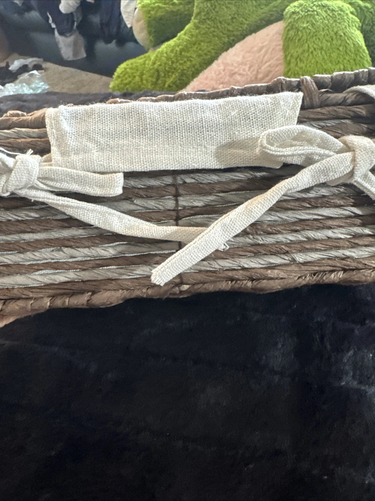 Rectangular Woven Tissue Box Cover, Decorative Seagrass Wicker Tissue Box Holder | eBay