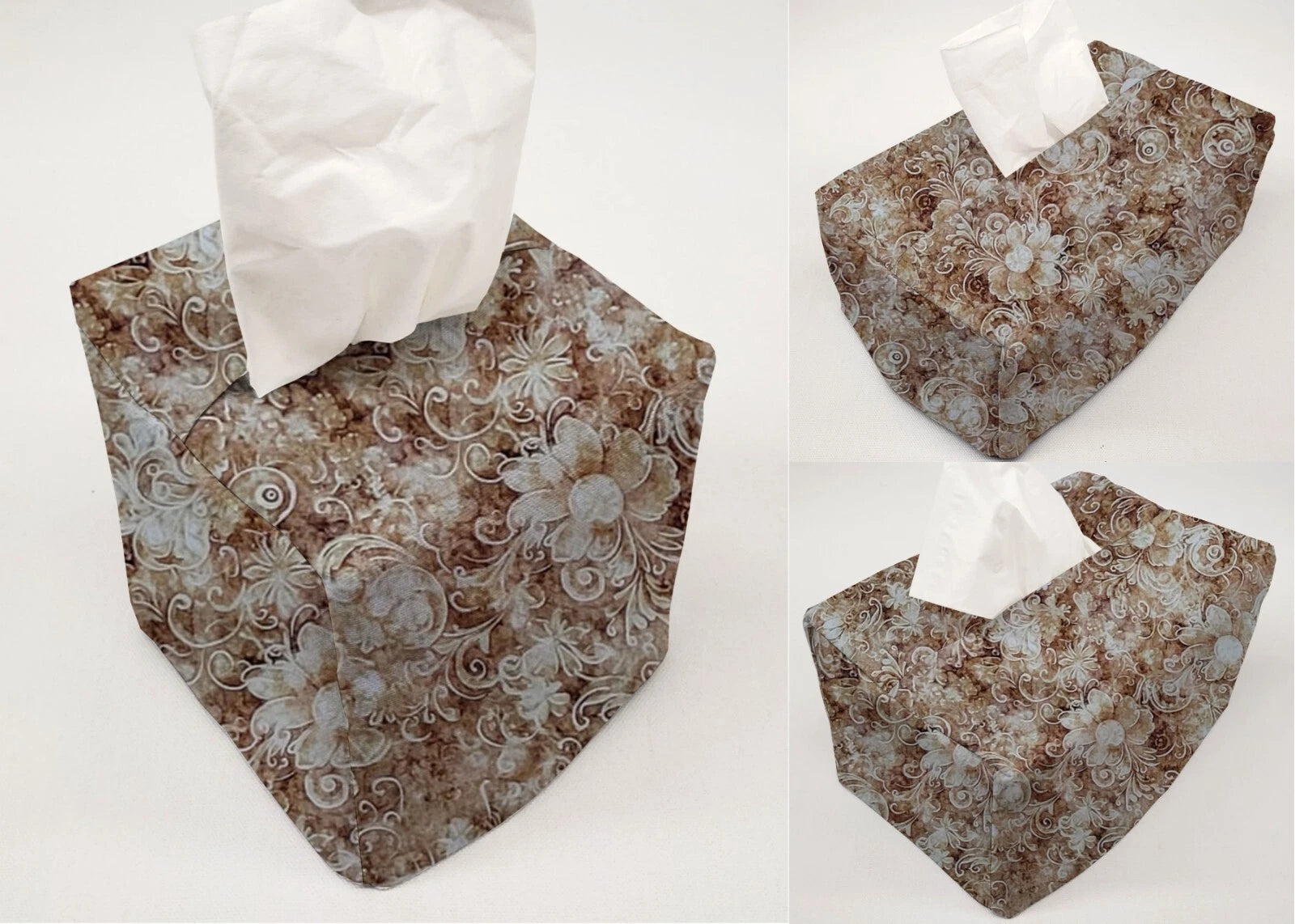 Floral Garden Tissue Box Cover (3 Colors Available) | eBay