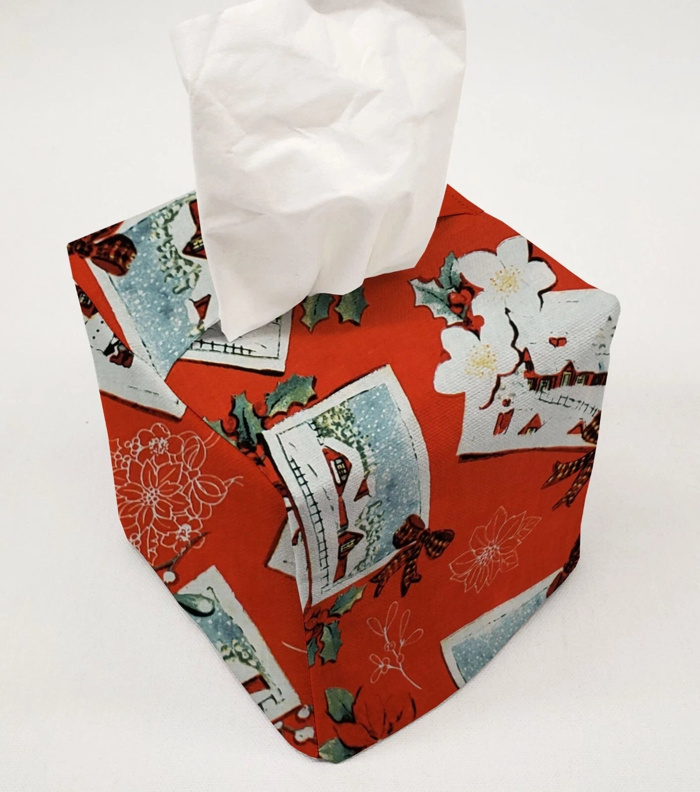 Christmas Tissue Box Cover (7 Patterns Available) | eBay