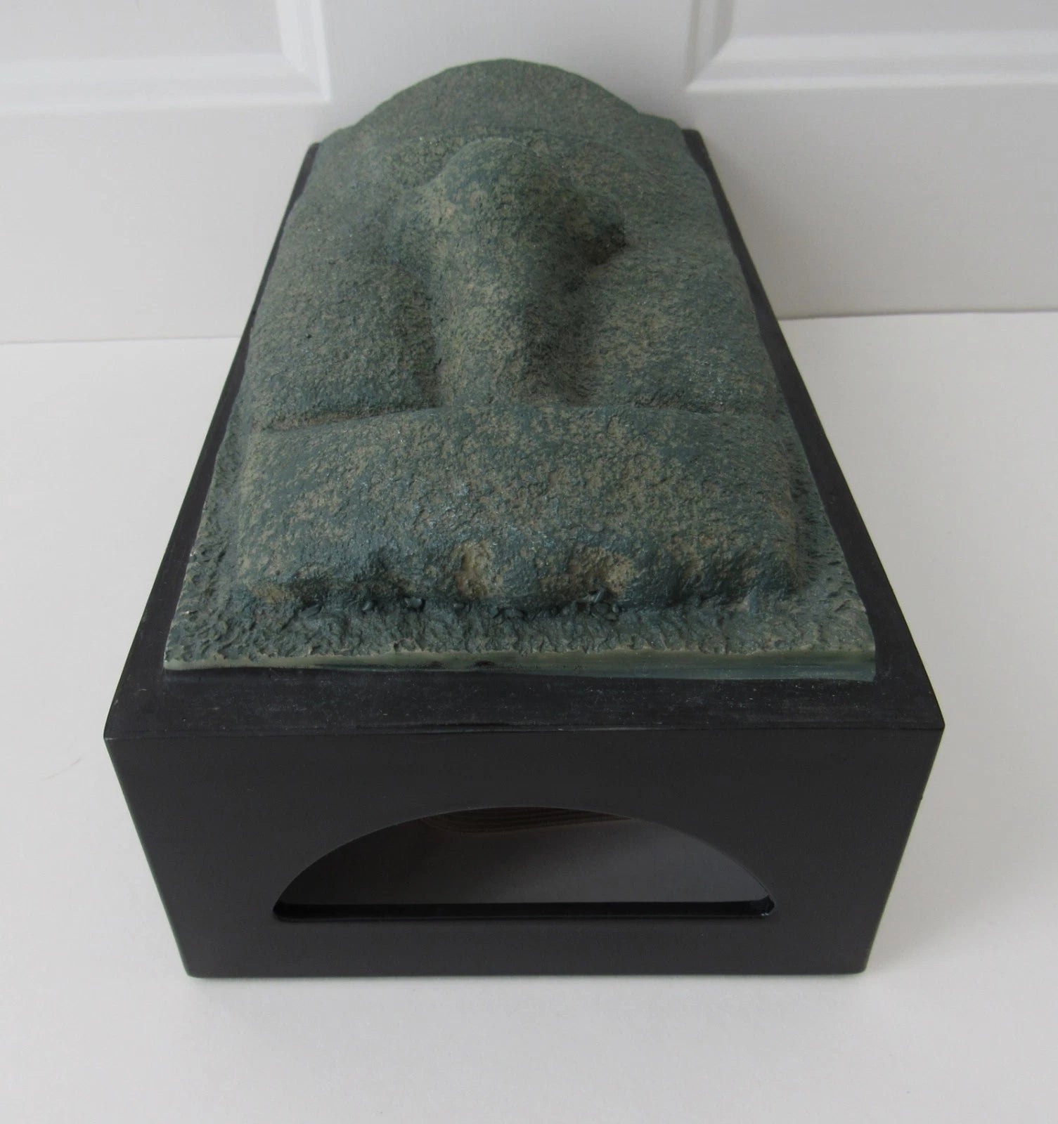 ROTARY HERO MOAI TIKI TISSUE BOX COVER DISPENSER EASTER ISLAND RUDY FACE HOLDER | eBay