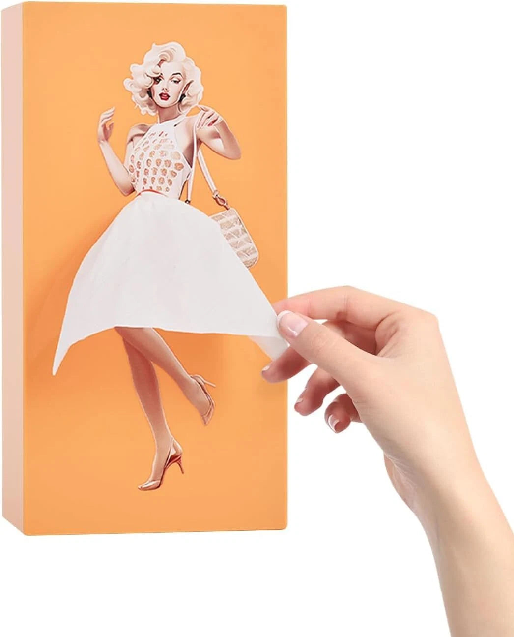 Funny Skirt Tissue Box Cover - Vintage Classy Cute Lady Skirt Box Holder | eBay