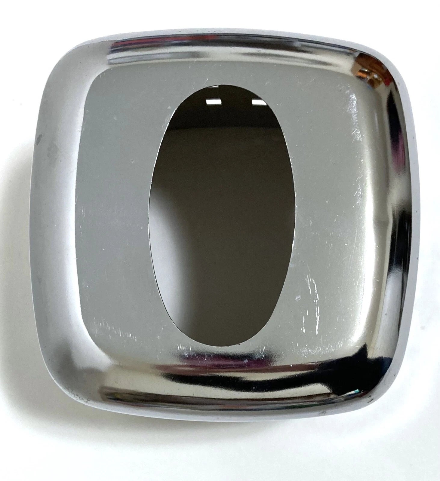 Silver Chrome Metal Highly-Reflective Tissue Box Cover Springs Metro 5.5x6" | eBay