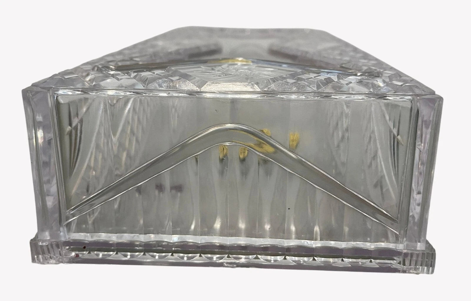 Mid Century Eagle Tissue Box, Vintage Plastic Cut Crystal Tissue Box, 10" Vanity | eBay