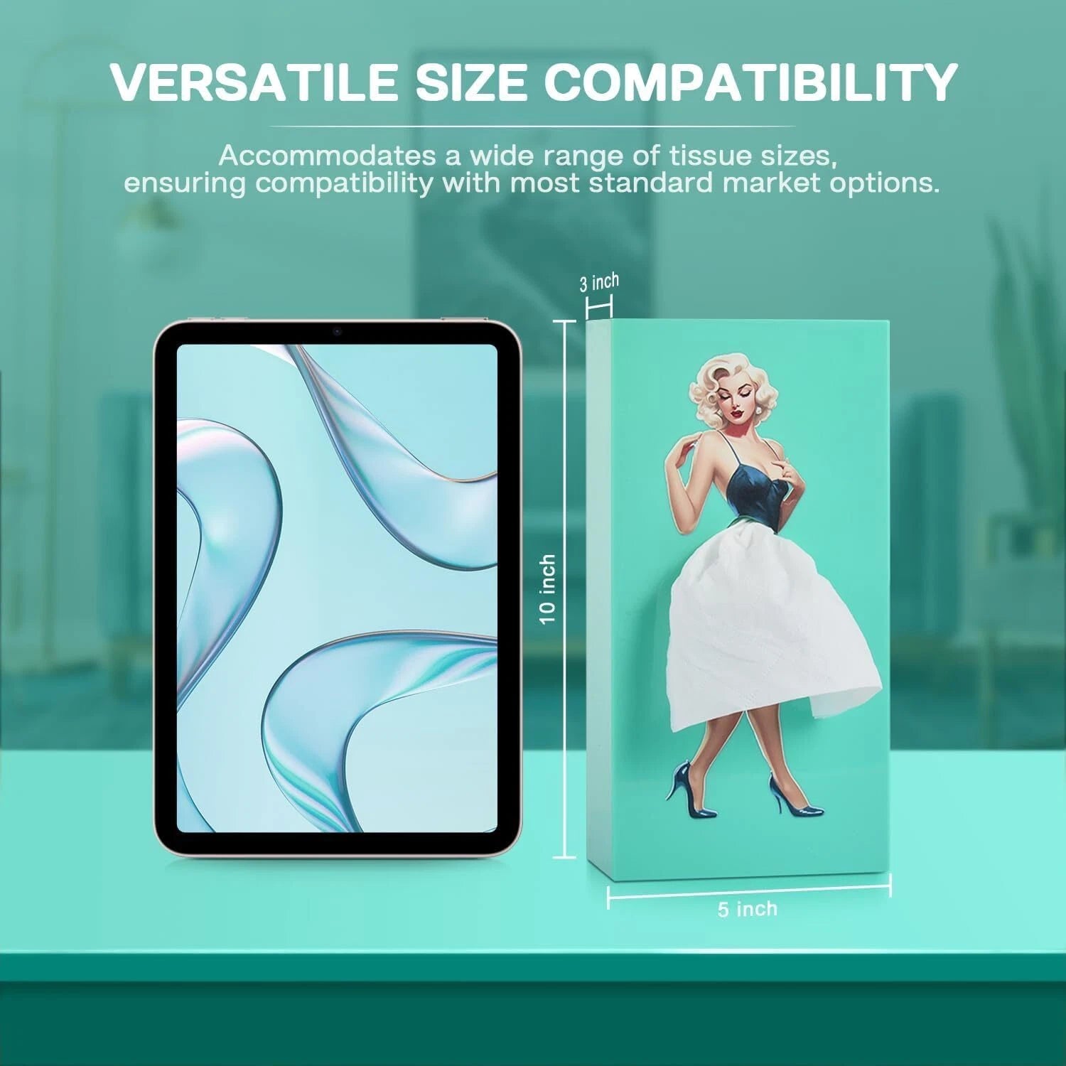 Funny Skirt Tissue Box Cover - Vintage Classy Cute Lady Skirt Box Holder | eBay