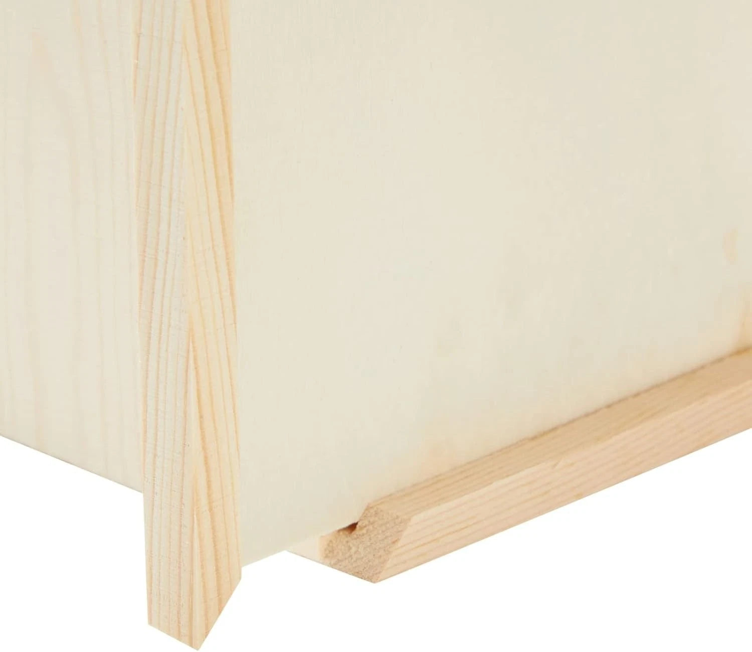 Unfinished Wood Tissue Box Cover Square Wooden Holder with Slide Out Bottom | eBay