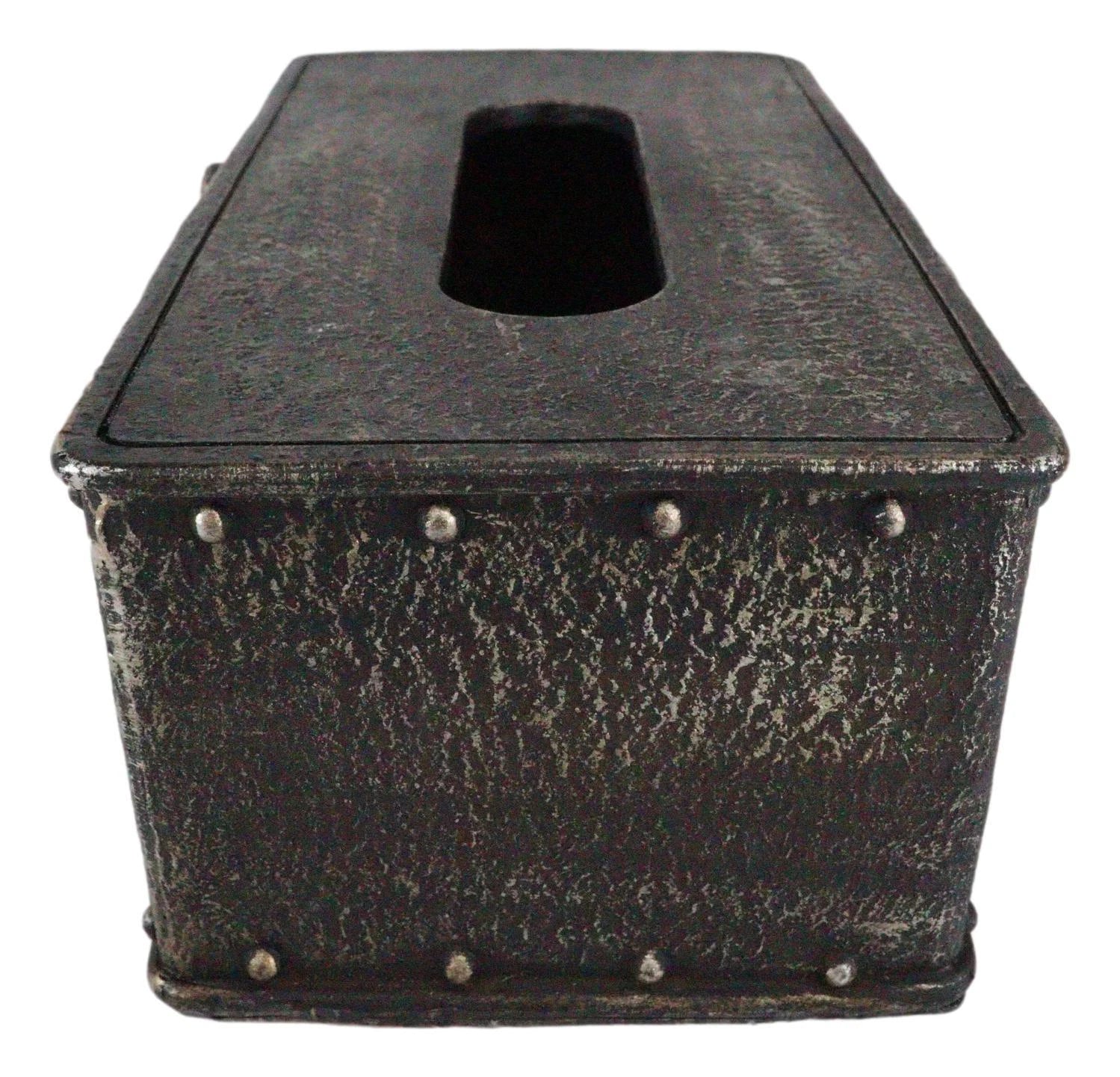 Rustic Western Cowboy Crossed Pistol Revolver Guns Tissue Box Cover Home Decor | eBay